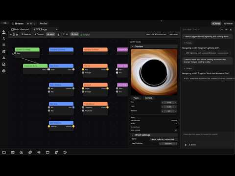 Particle Effects From a prompt (Live AI VFX)